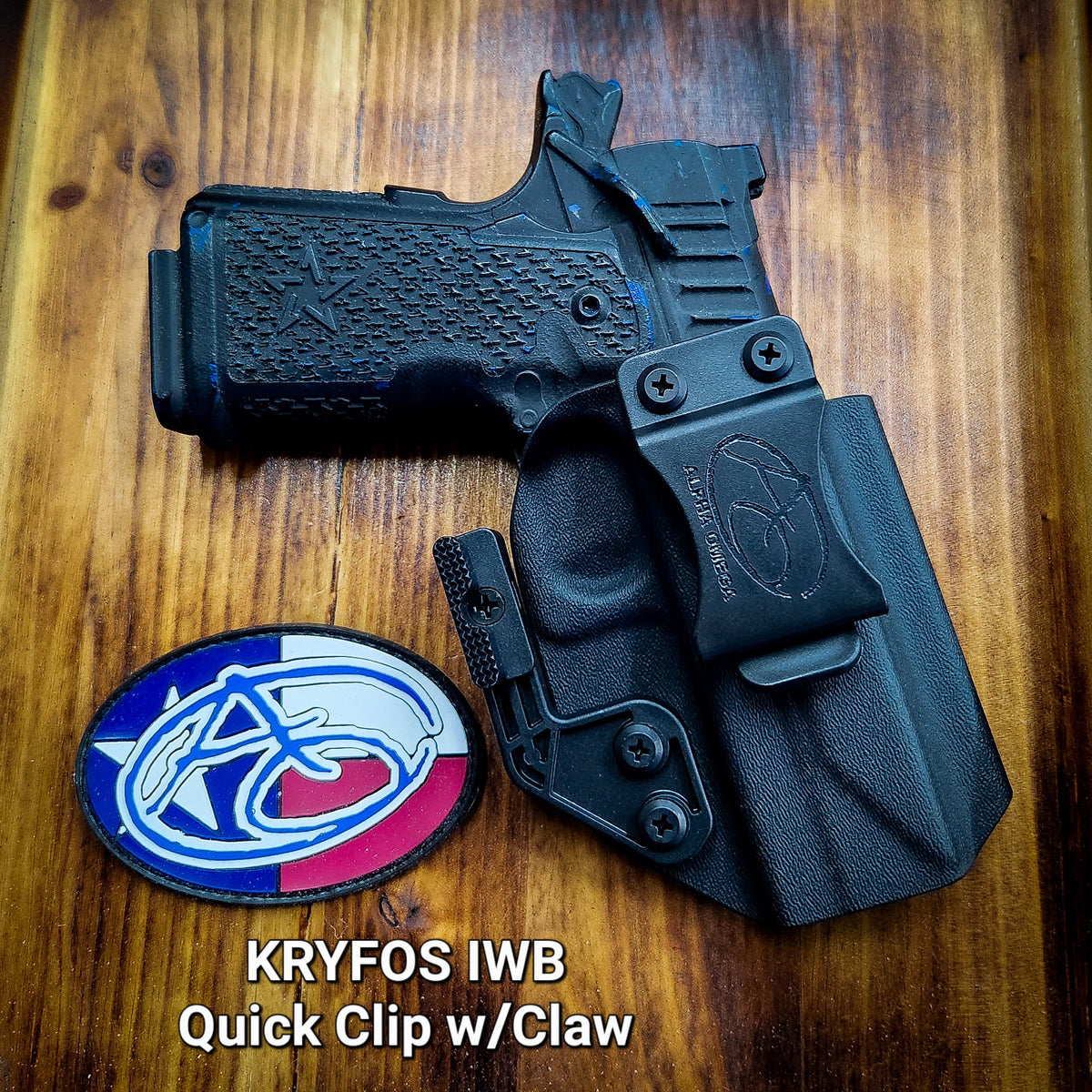Kimber K6S Revolver Holster - IWB Kydex - Made in U.S.A.