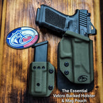 The Essential (Velcro Backpack Holster) w/Single Mag Carrier